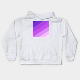 Purple Color Gradient Kids Hoodie